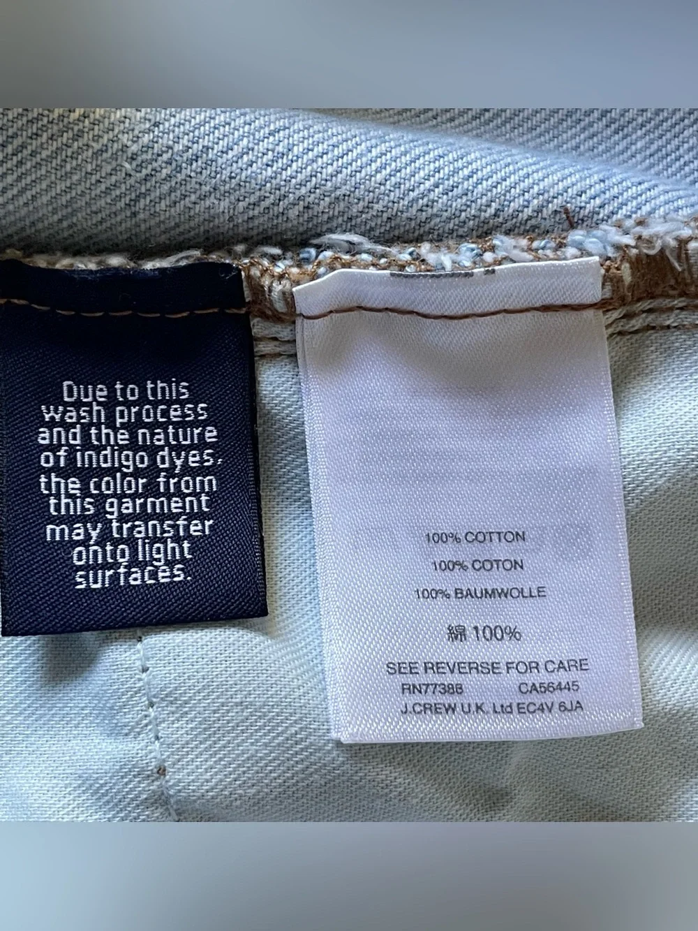 J.Crew Point Sur Denim Jeans Women’s 26 Light Wash High Rise Straight Leg